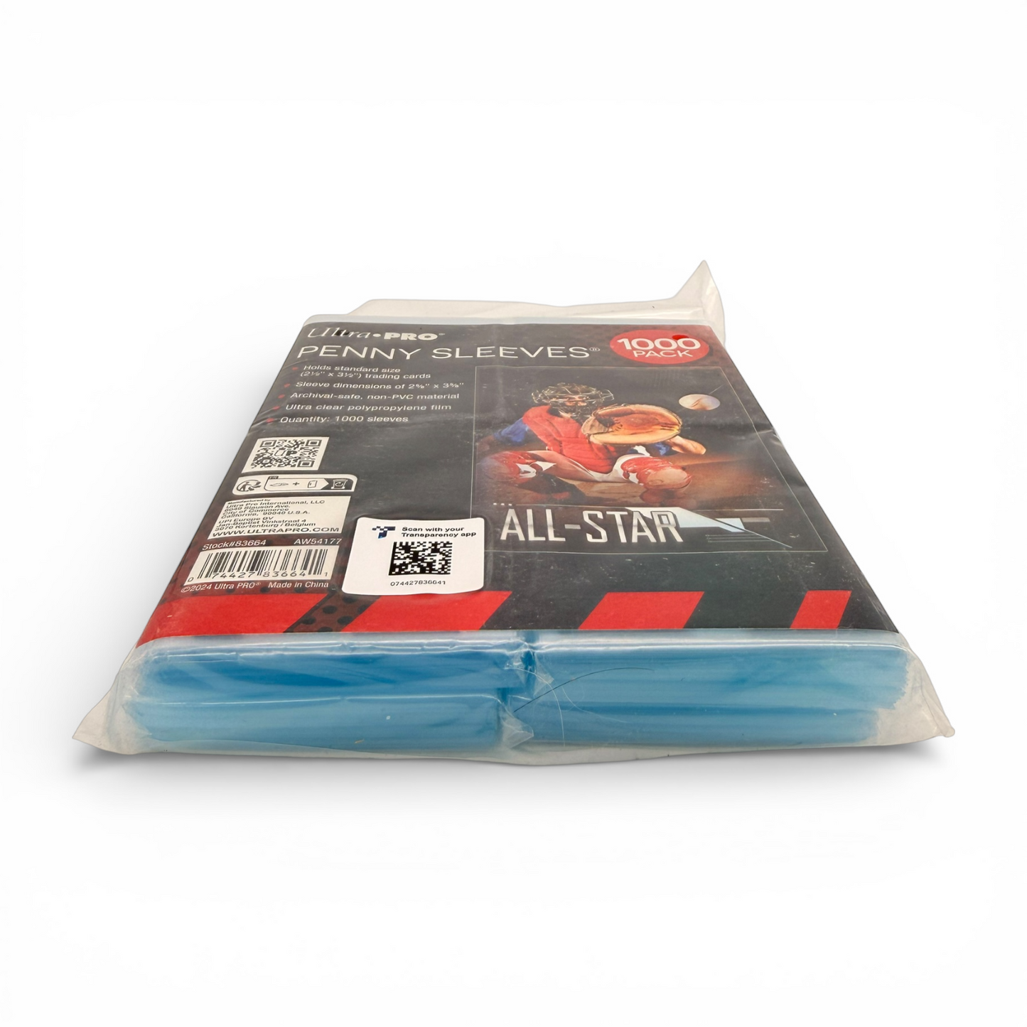 Ultra Pro – 2.5" x 3.5" Soft Trading Card Penny Sleeves (1000ct)