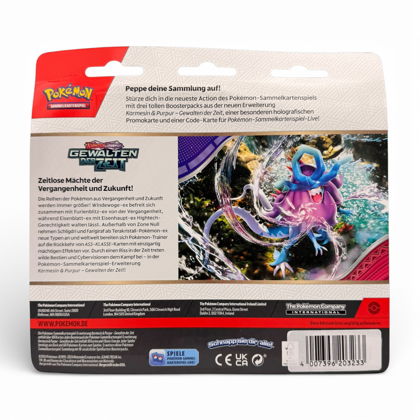 Gewalten der Zeit – 3er-Blister + Promo – Variante: Pii / Mopex - Deutsch