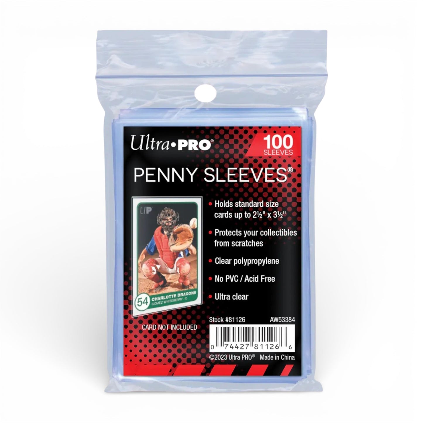 Ultra Pro Card Sleeves – 100 pieces