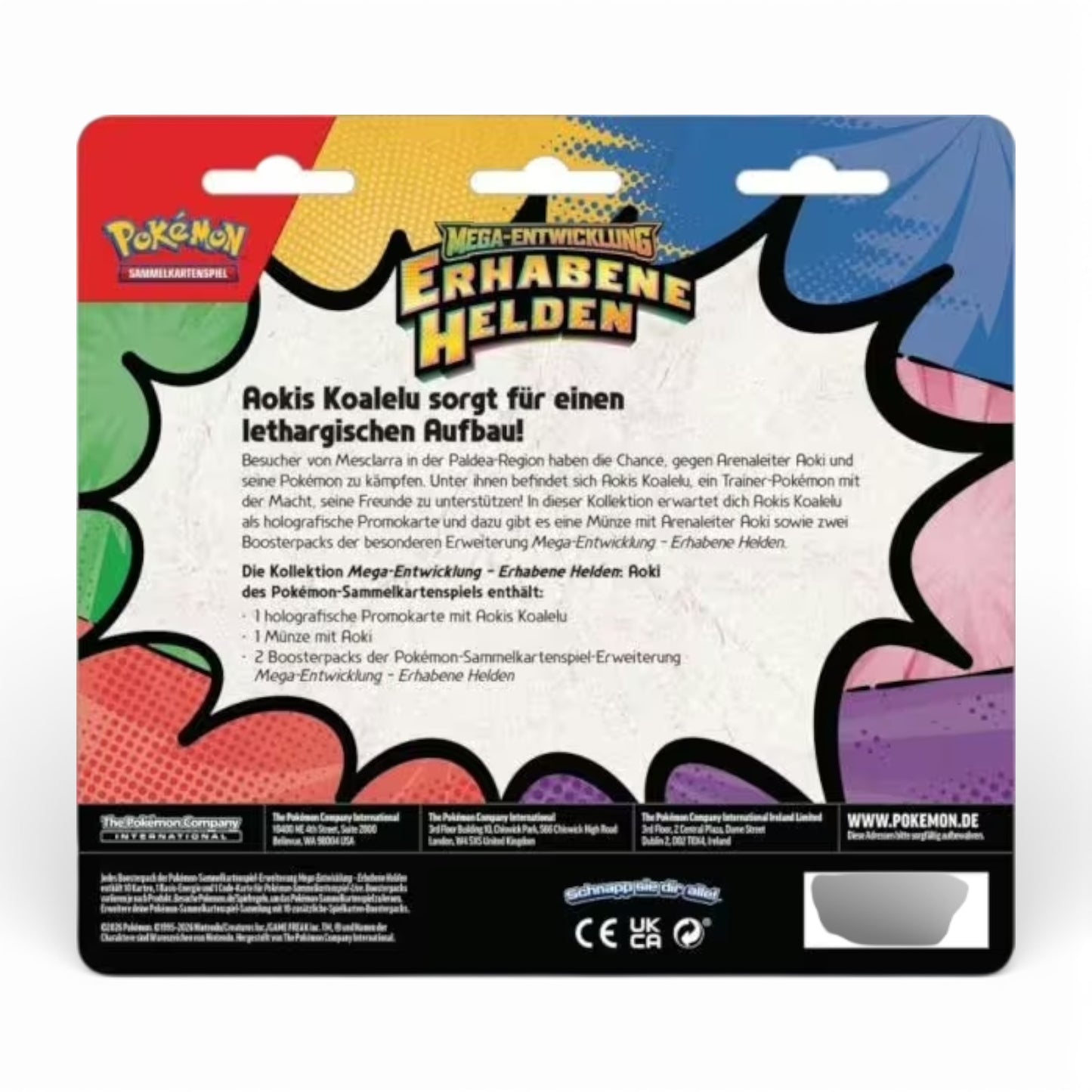 Pokémon TCG | Erhabene Helden (ME2.5) | Trainer-Blister (DE)
