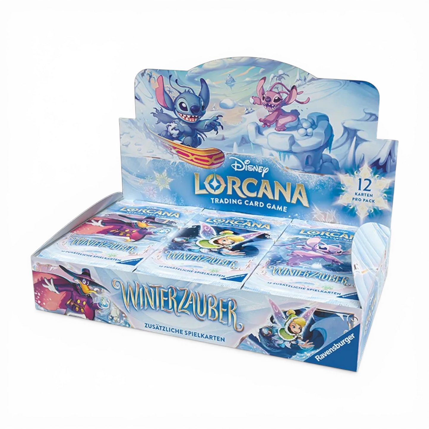 Disney Lorcana Set 11 Winterzauber Booster Display (DE) mit 24 Boostern