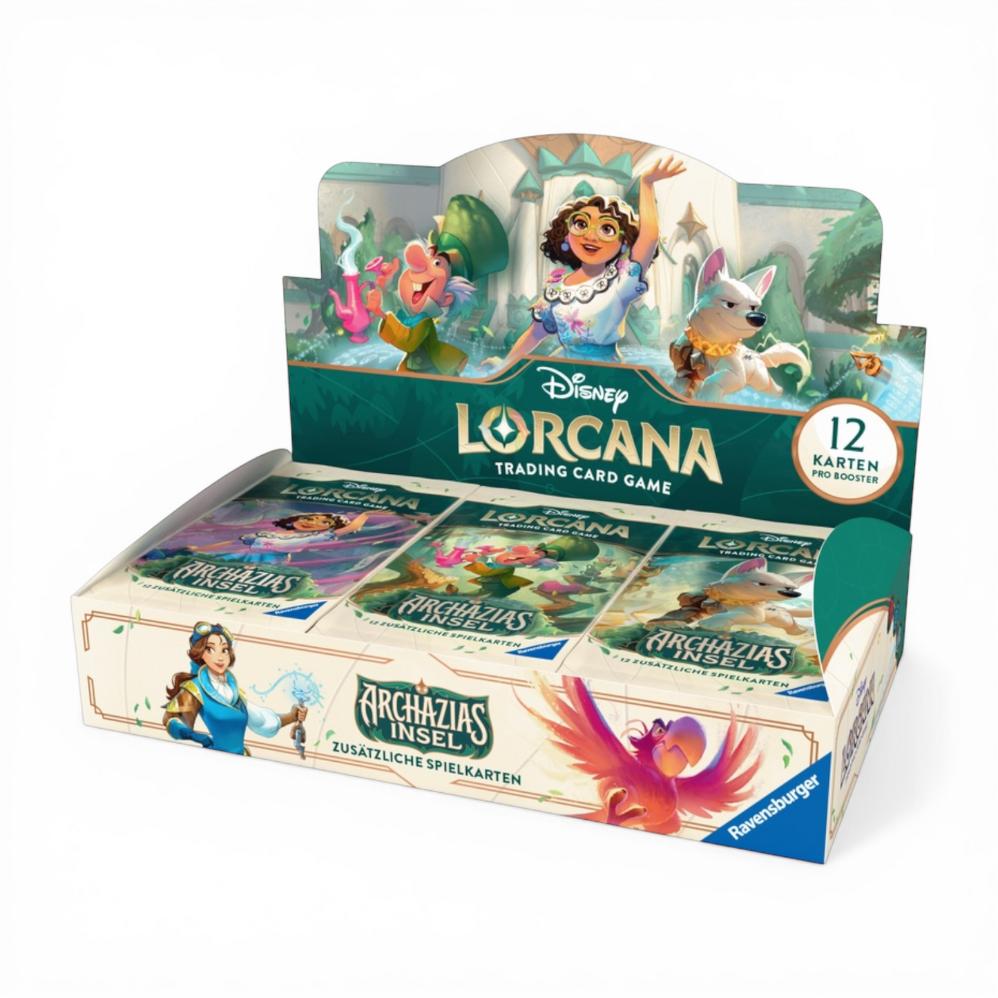 Disney Lorcana Set 7 Archazias Insel Booster Display (DE) mit 24 Boostern