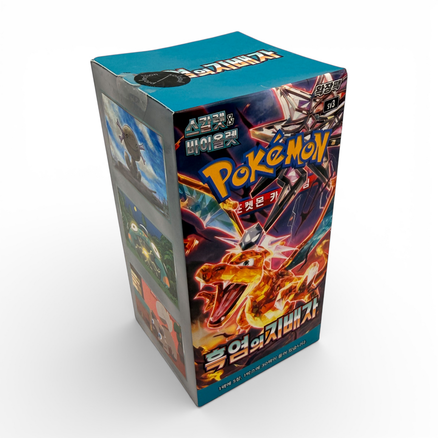 Pokémon TCG: Ruler of the Black Flame (SV3) – Display (KOR)