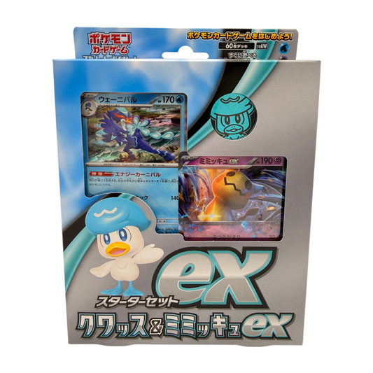 Pokémon – Quaxly & Mimikyu ex Starterdeck (JP)