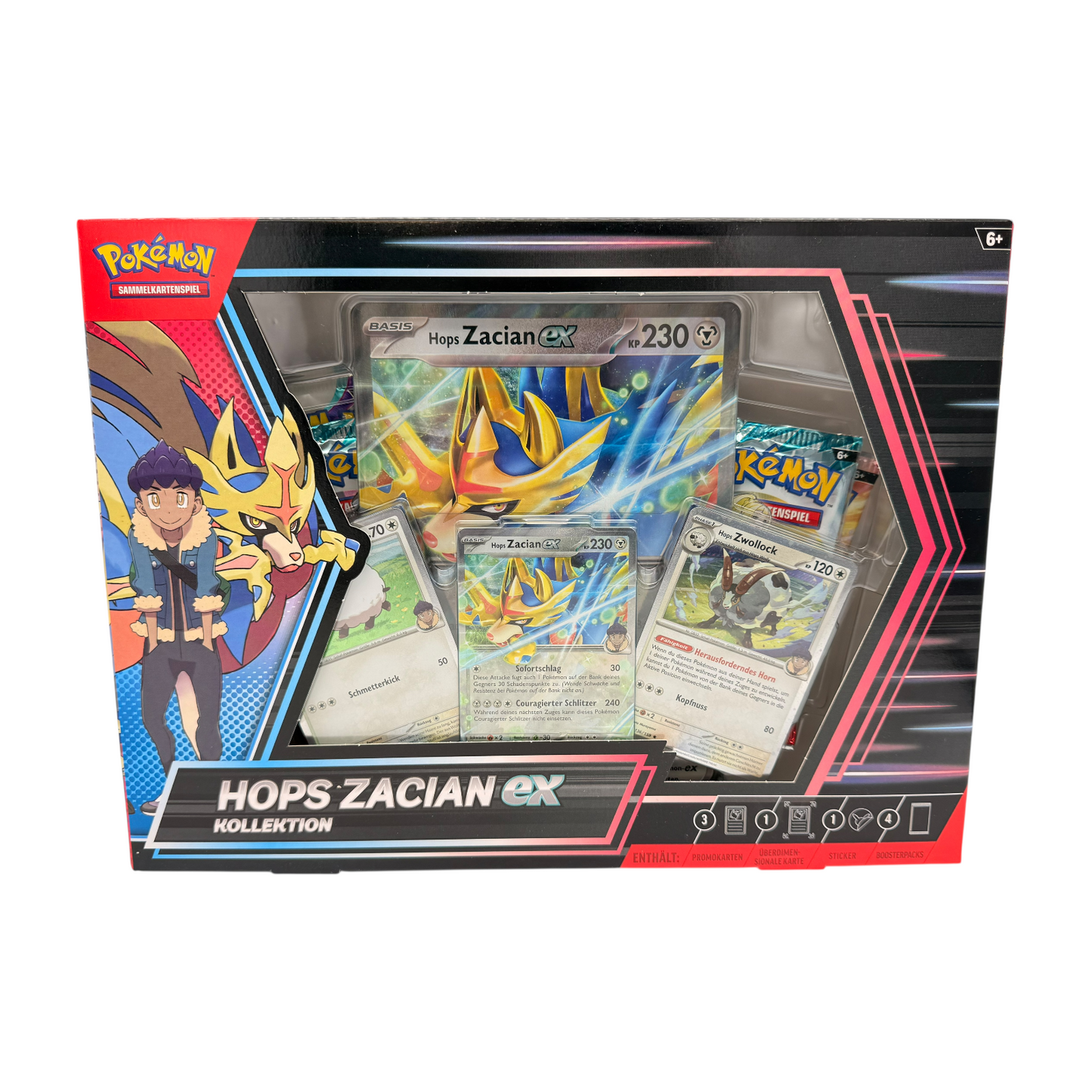 Pokémon – Hops Zacian-ex Kollektion (Deutsch)