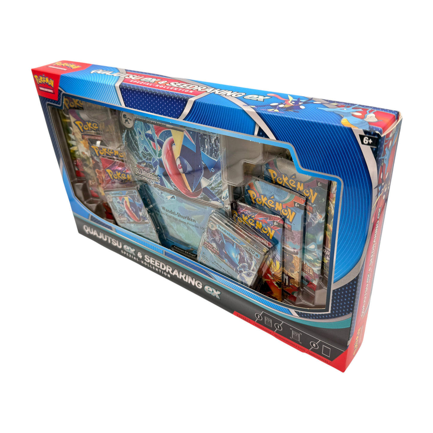 Pokémon TCG: Quajutsu-ex & Seedraking-ex Spezial-Kollektion (DE)