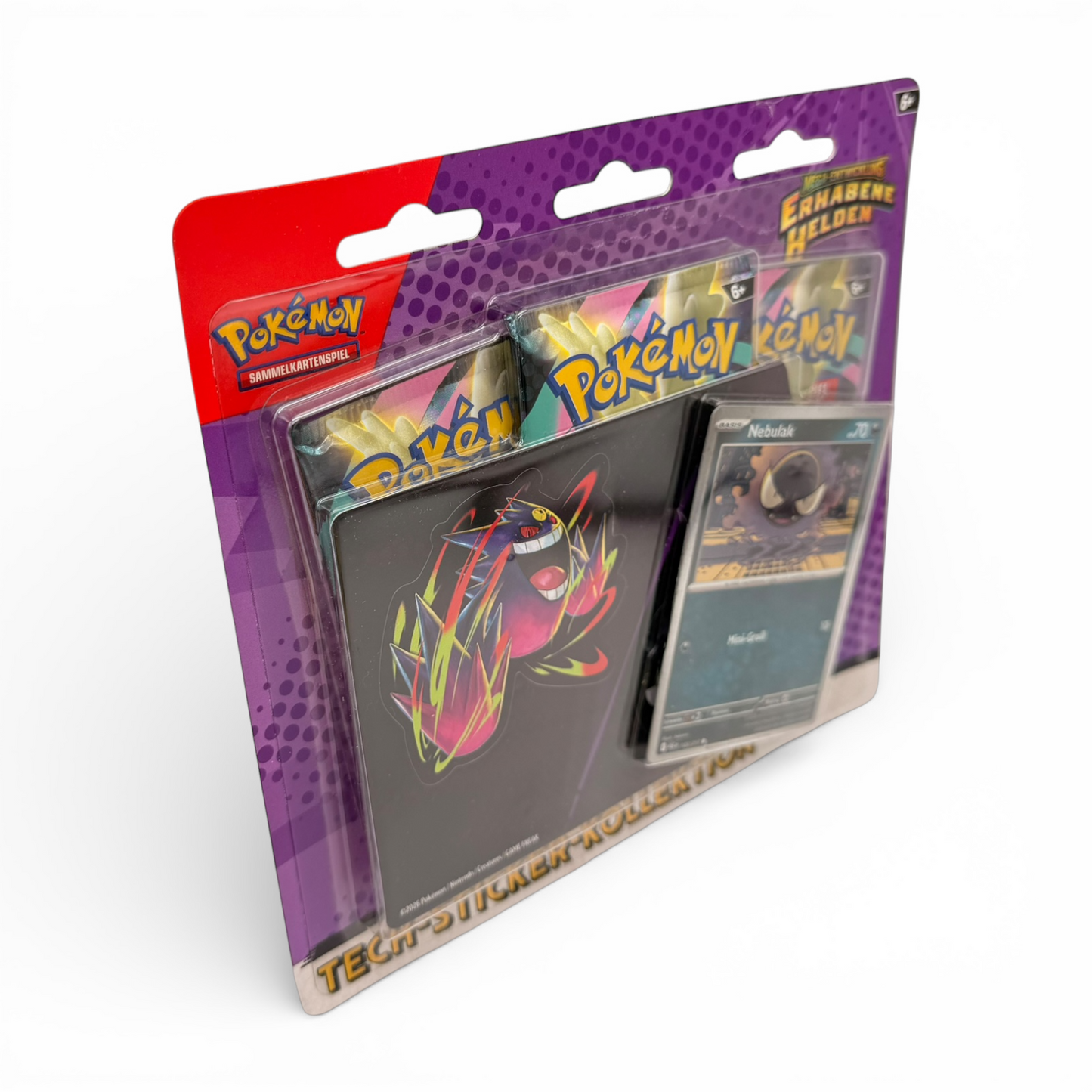 Pokémon TCG | Mega-Entwicklung: Erhabene Helden (ME2.5) | Tech-Sticker-Kollektion (DE)