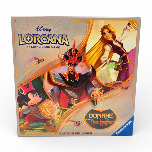 Disney Lorcana – Set 8: Domäne von Dschafar – Schatzkiste der Luminari (Deutsch)