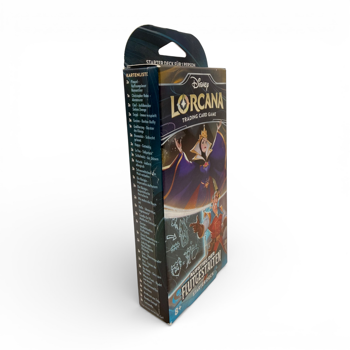 Disney Lorcana - Aufstieg der Flutgestalten - Set 3 - Starter Deck (Bernstein/Saphir) - Deutsch