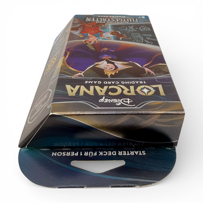 Disney Lorcana - Aufstieg der Flutgestalten - Set 3 - Starter Deck (Bernstein/Saphir) - Deutsch