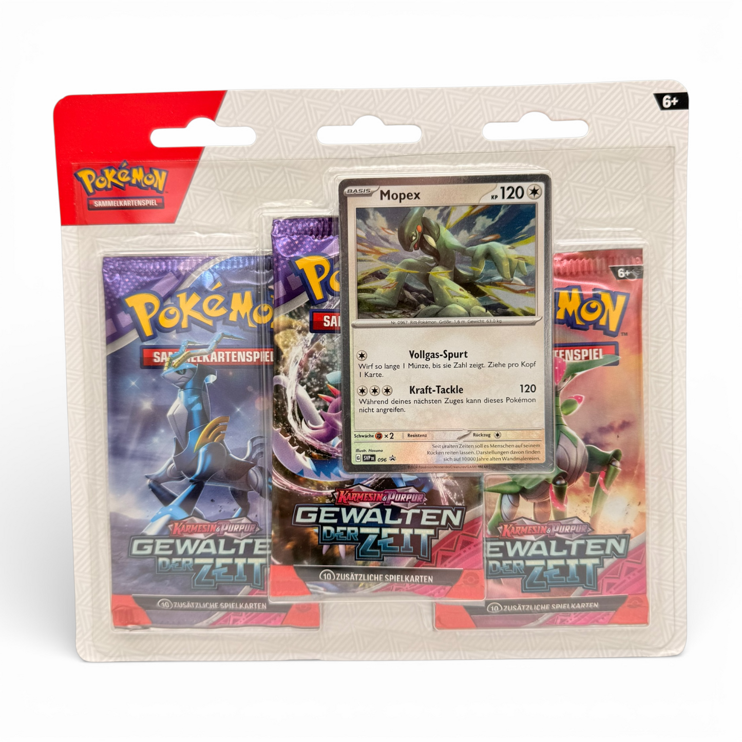 Gewalten der Zeit – 3er-Blister + Promo – Variante: Pii / Mopex - Deutsch