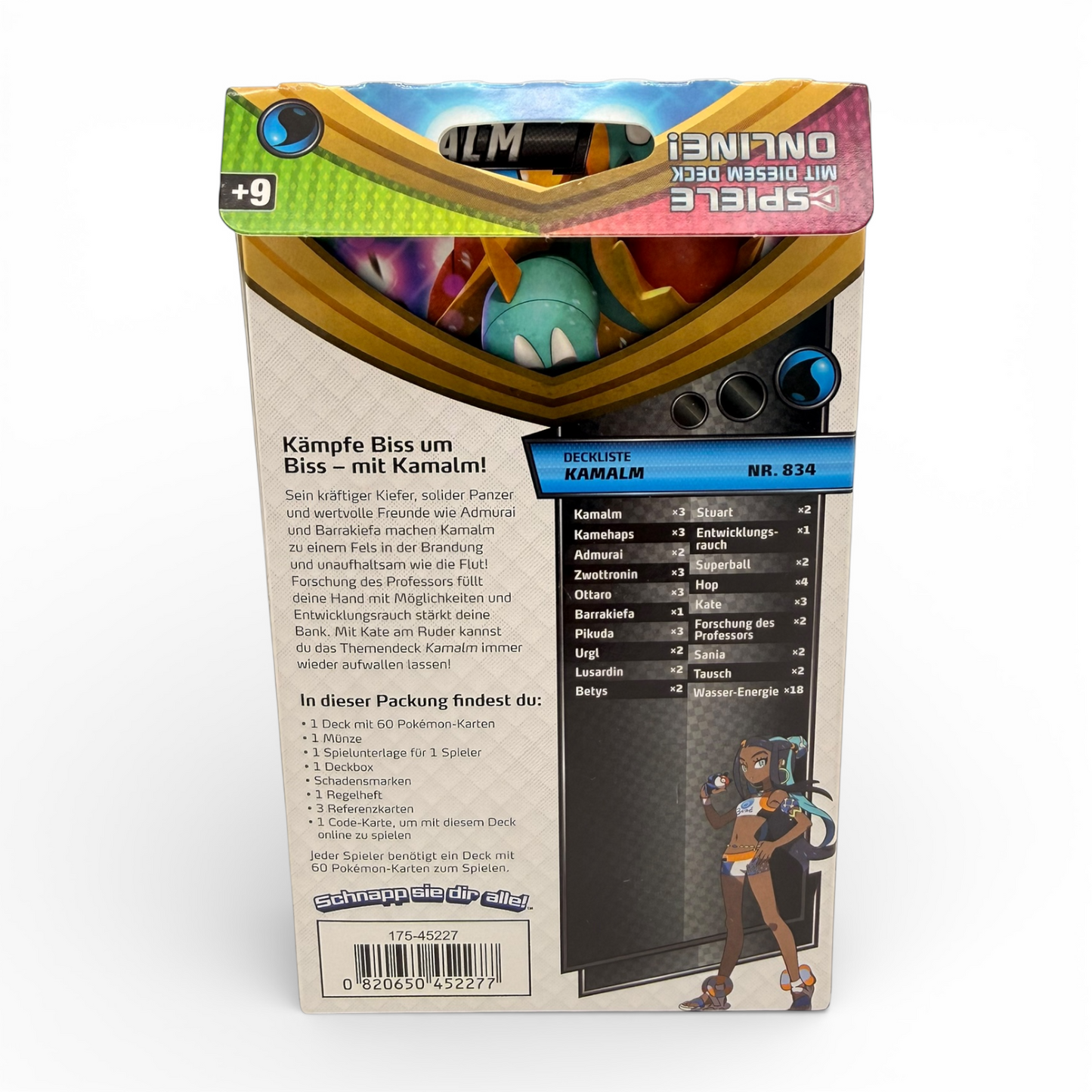 Pokémon TCG – Themendeck „Kamalm“ (DE) | Starter-Deck (1 Spieler)
