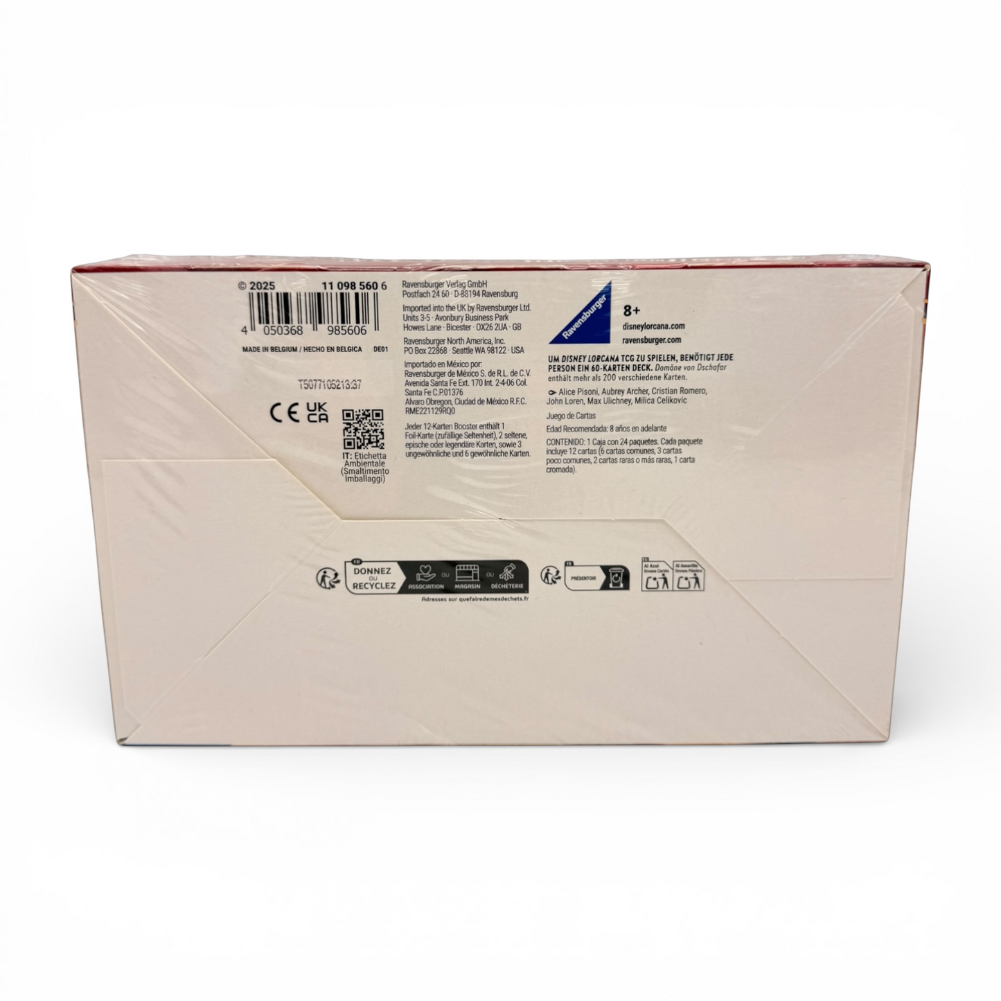 Disney Lorcana Trading Card Game – Booster Display (24 Boosterpacks, 12 Karten je Booster) | Neu & OVP