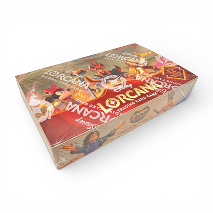 Disney Lorcana Trading Card Game – Booster Display (24 Boosterpacks, 12 Karten je Booster) | Neu & OVP
