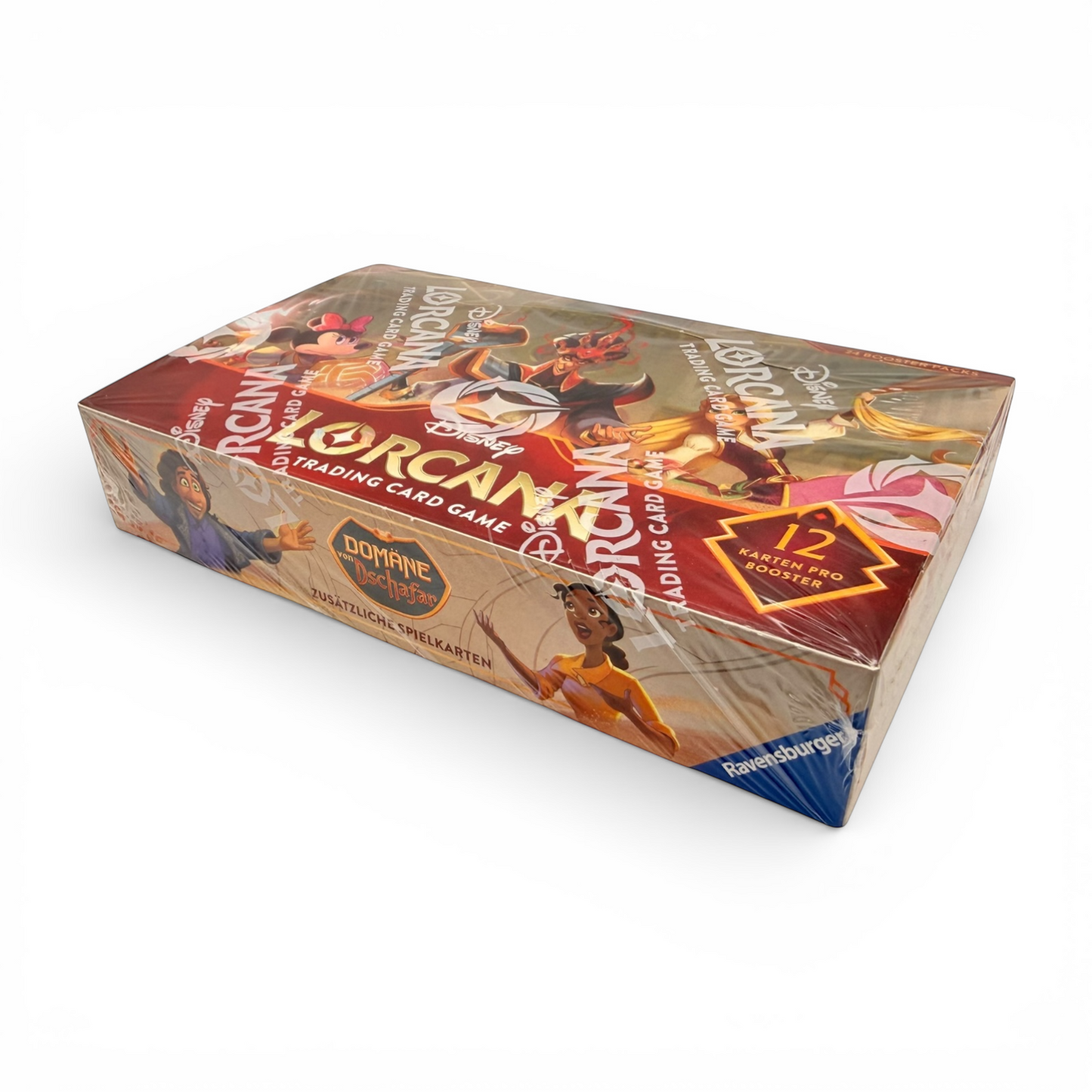 Disney Lorcana Trading Card Game – Booster Display (24 Boosterpacks, 12 Karten je Booster) | Neu & OVP