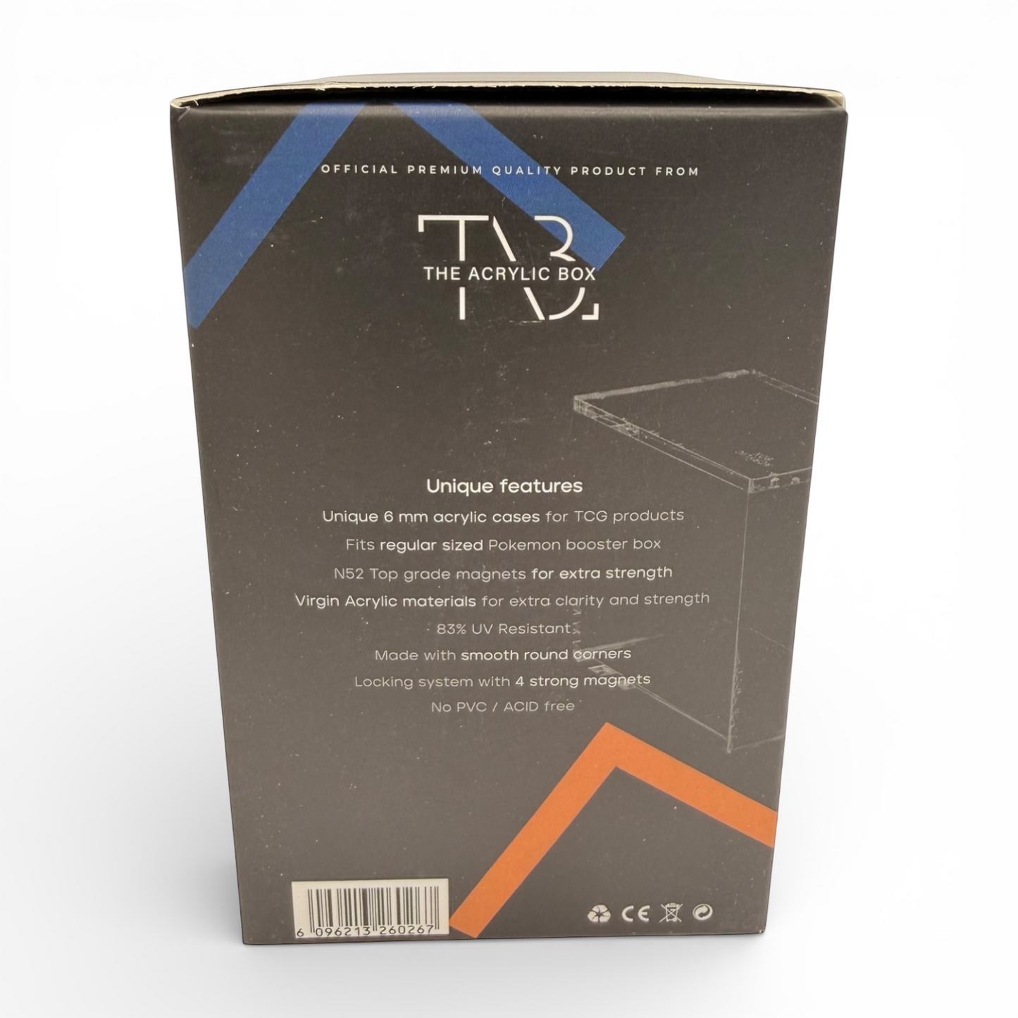 Premium Acrylbox für Pokémon Elite Trainer Box / Top Trainer Box