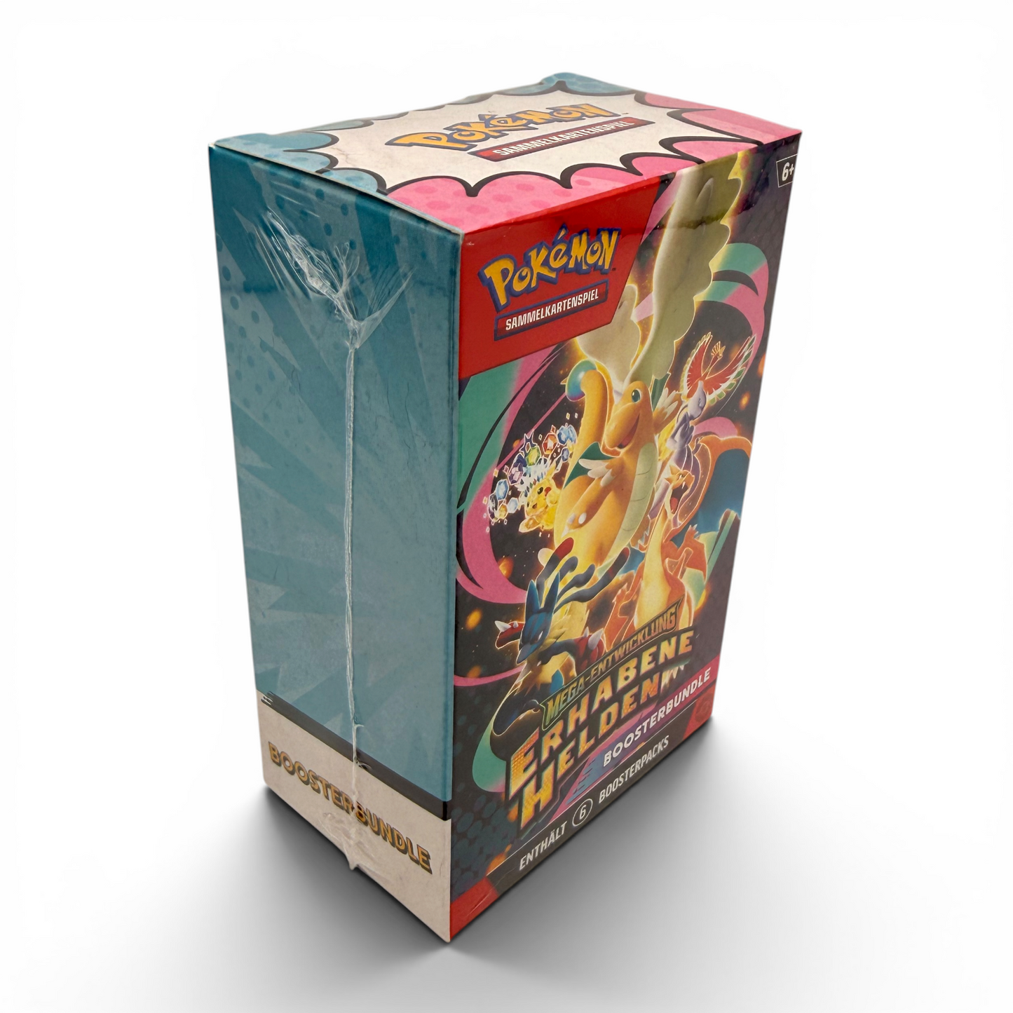 Mega-Entwicklung – Erhabene Helden | Boosterbundle (6 Boosterpacks) (DE)