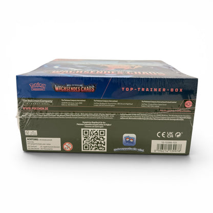 Pokémon TCG: Mega-Entwicklung – Wachsendes Chaos | Top-Trainer-Box (DE)