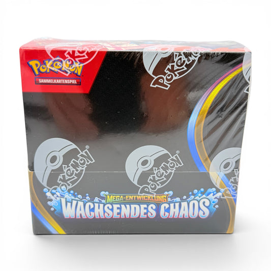 Pokémon TCG: Mega-Entwicklung – Wachsendes Chaos – Booster Display (DE)
