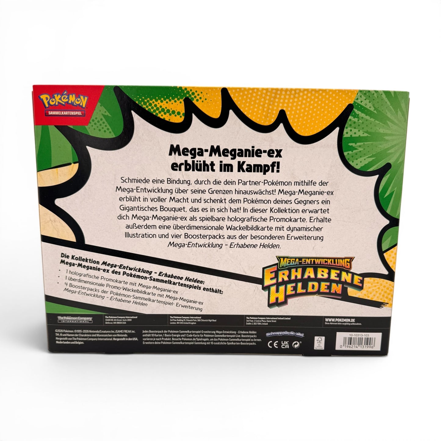 Pokémon TCG: Mega-Entwicklung – Erhabene Helden | Mega-Kollektion (DE)