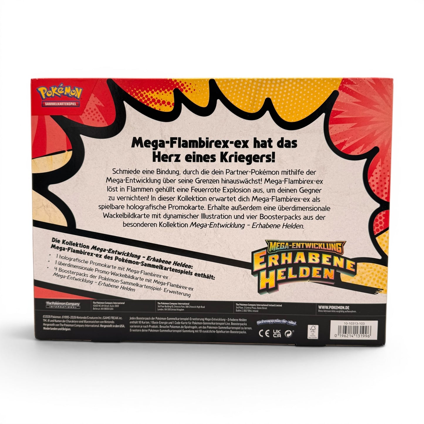 Pokémon TCG: Mega-Entwicklung – Erhabene Helden | Mega-Kollektion (DE)