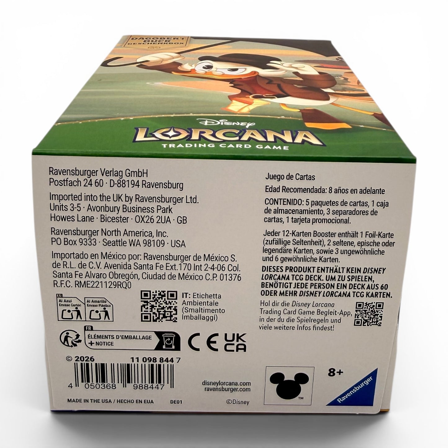 Disney Lorcana TCG – Dagobert Duck Geschenkbox (DE)