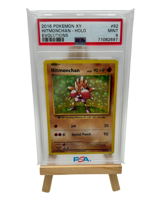 Hitmonchan - Holo - XY Evolutions (2016) - PSA 9 MINT