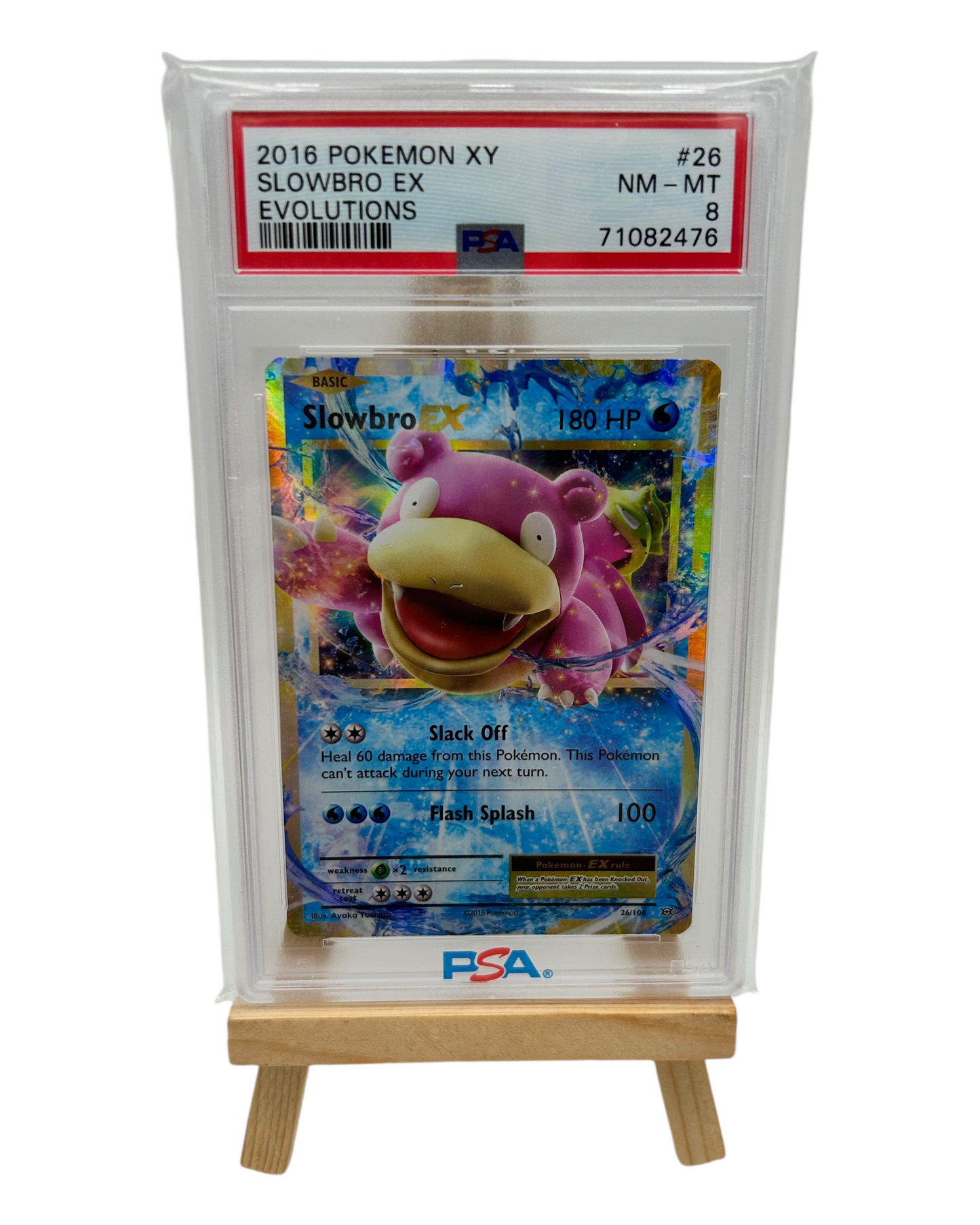 Slowbro EX - XY Evolutions (2016) - PSA 8 NM/MINT