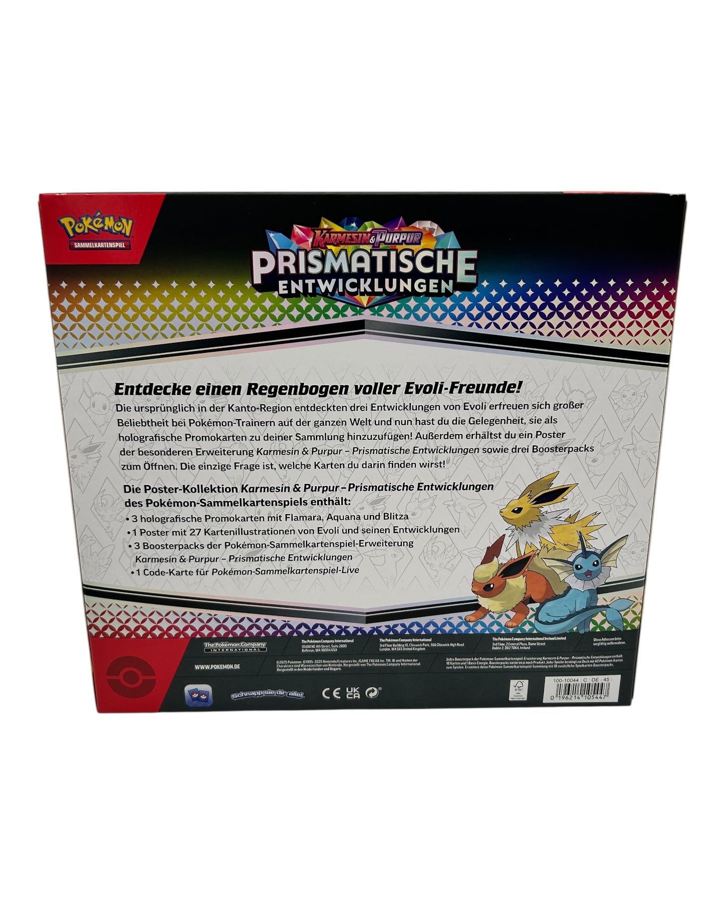 Pokémon Pokémon Prismatische Entwicklungen Poster Kollektion Box - (Deutsch)