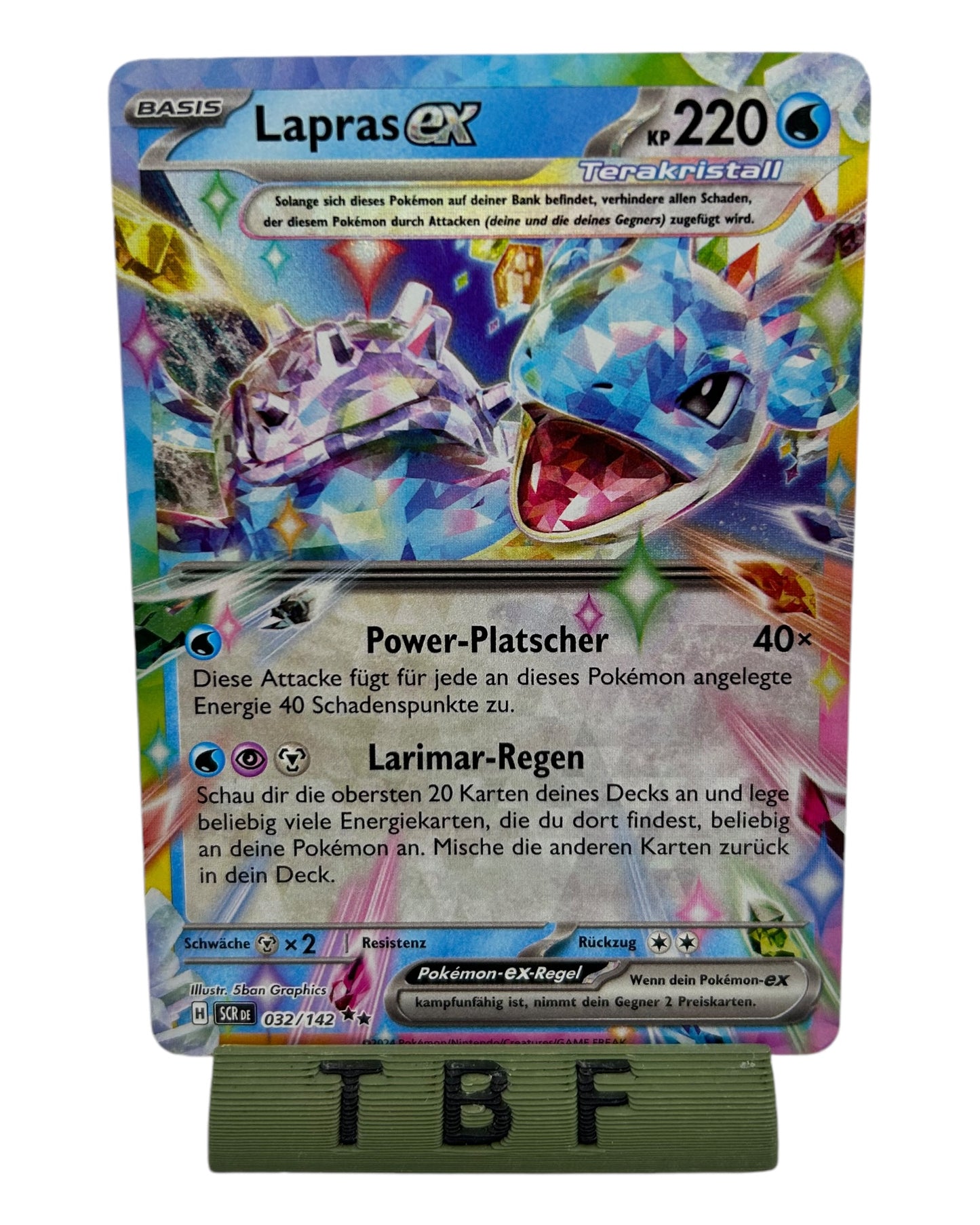 Lapras EX 032/142 Deutsch - Stellarkrone (NM)