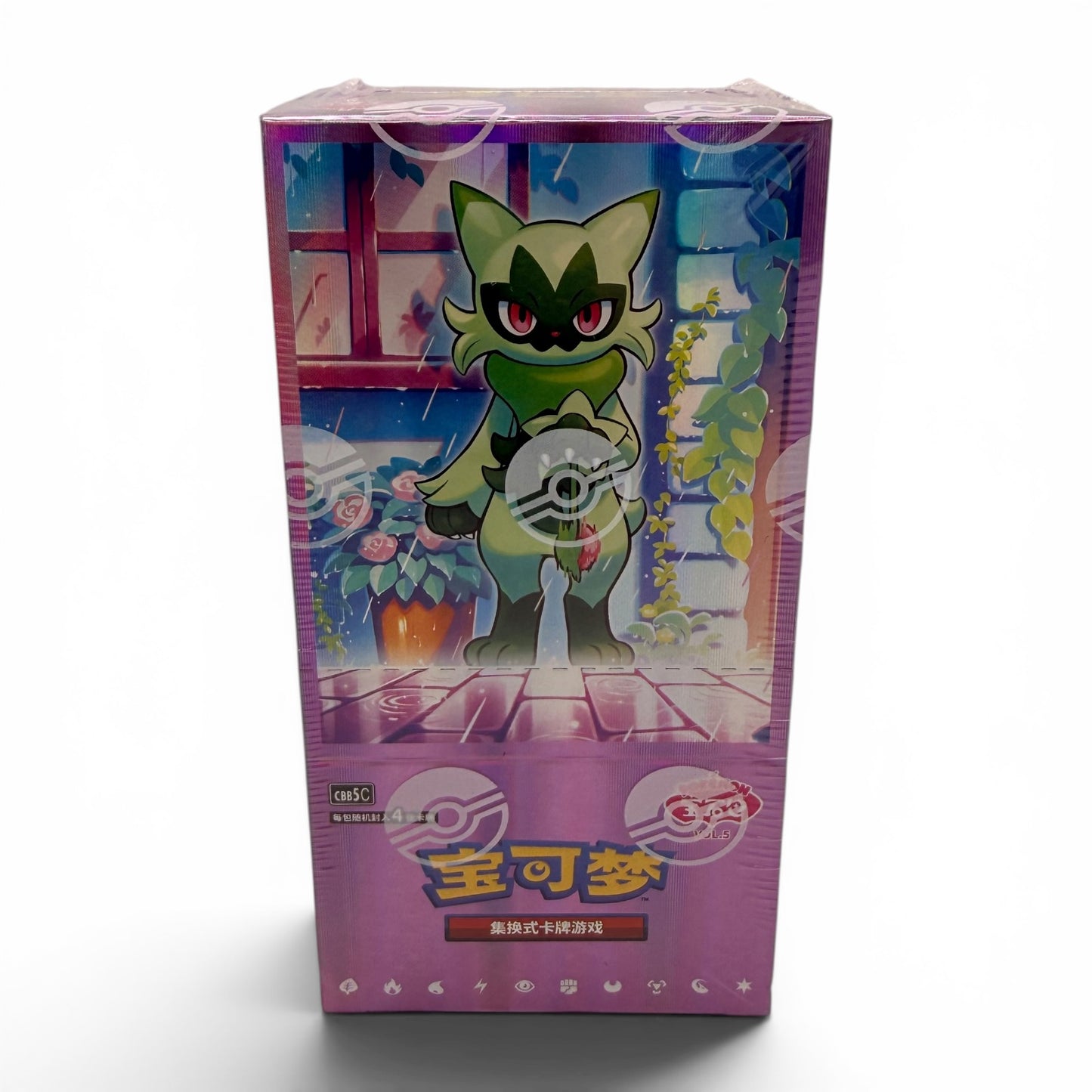 Pokémon Gem Pack Vol. 5 Booster Box CBB5C Chinesisch original versiegelt mit Felori Motiv