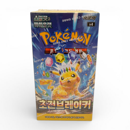 Pokémon TCG Super Electric Breaker SV8 Booster Display (KOR) – 30 Packs, factory sealed