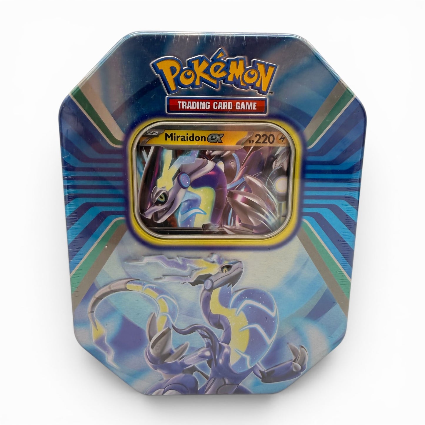Pokémon Tin-Box Paldea-Legenden Miraidon-ex Deutsch original versiegelt