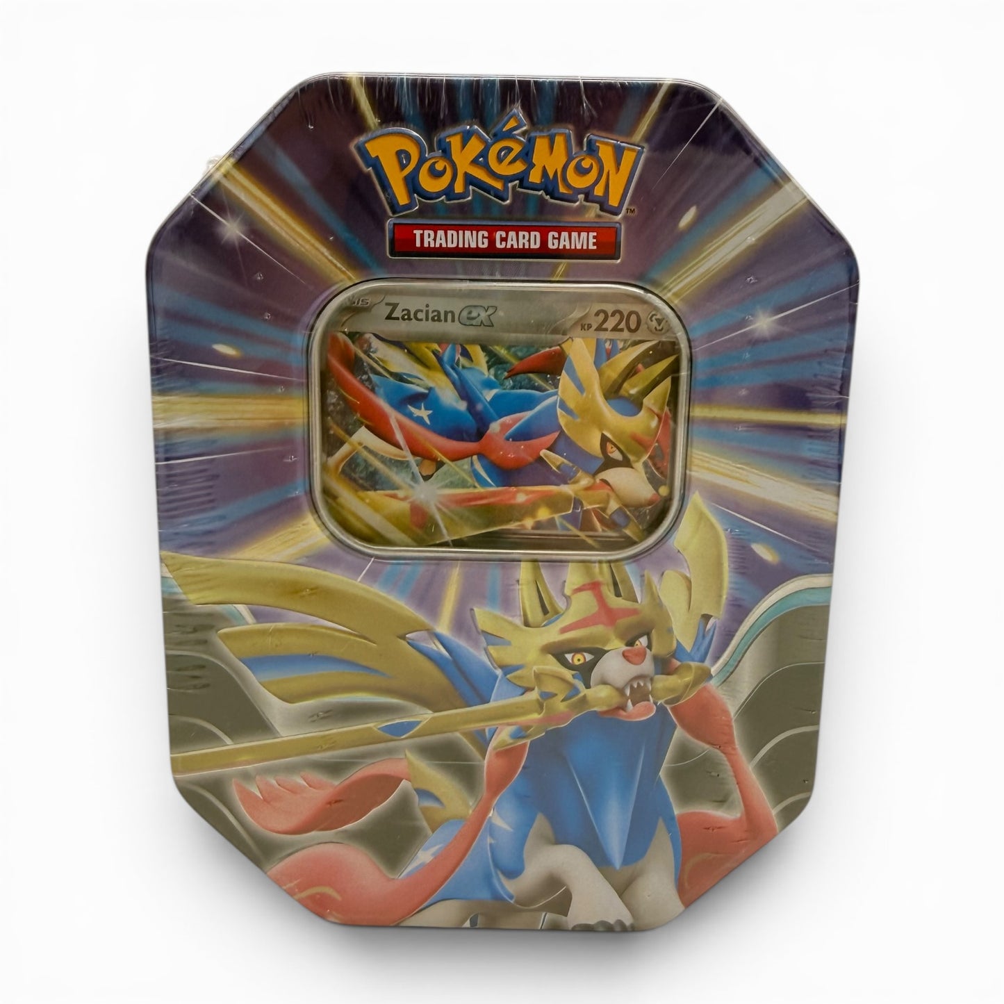 Pokémon Tin-Box Schlagkräftige Legenden Zacian-ex Deutsch original versiegelt