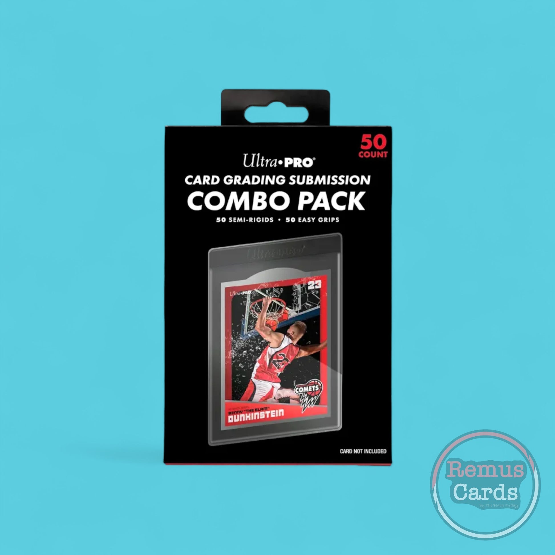 Ultra PRO Card Grading Submission Combo Pack – 50 Semi-Rigids + 50 Easy Pull Sleeves – RemusCards
