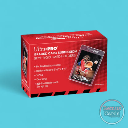 Ultra PRO Semi Rigid 1/2" Lip Tall Sleeves – 200ct – Grading Submission – RemusCards
