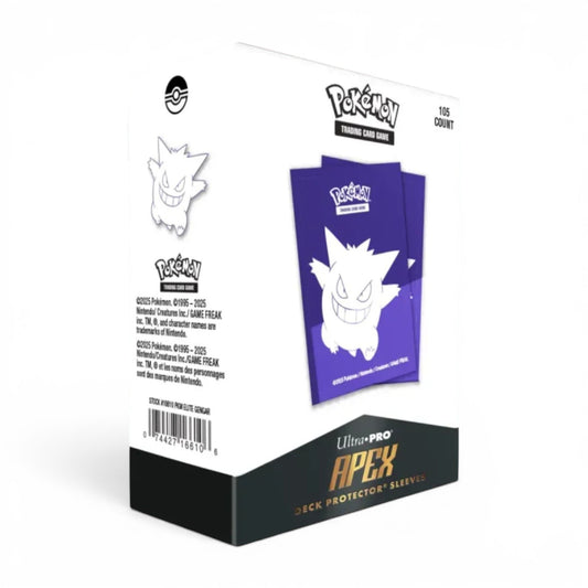 Ultra Pro Gengar Elite 105ct Apex Deck - Protector Sleeves
