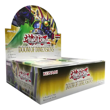 Yu-Gi-Oh! – Doom of Dimensions – Booster Display (DE) – 1. Auflage